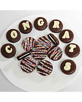 CONGRATS Belgian Chocolate Sandwich Cookies
